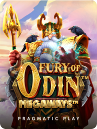 Poster do jogo de slot Fury of Odin Megaways